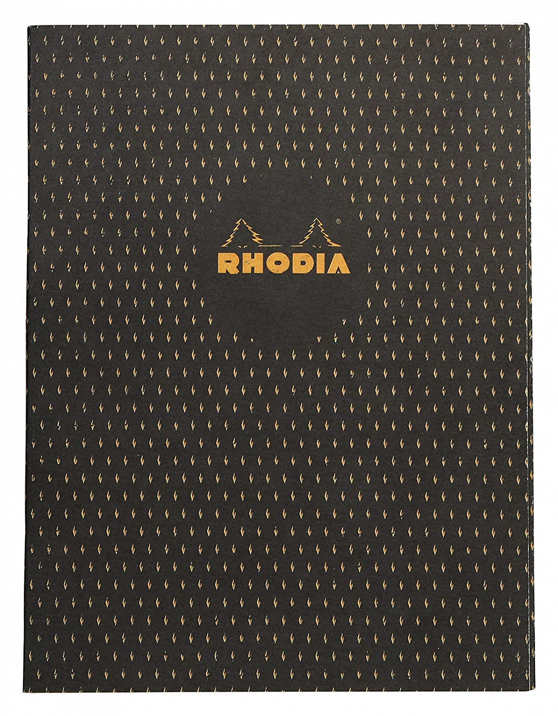 Блокнот в клетку Rhodia Heritage moucheture black 19х25 см 32 л 90 г листы слоновая кость 625₽