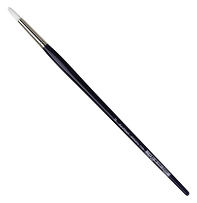 Кисть синтетика №10 круглая Da Vinci 7705 длинная ручка DV-7705-10 - фото 1