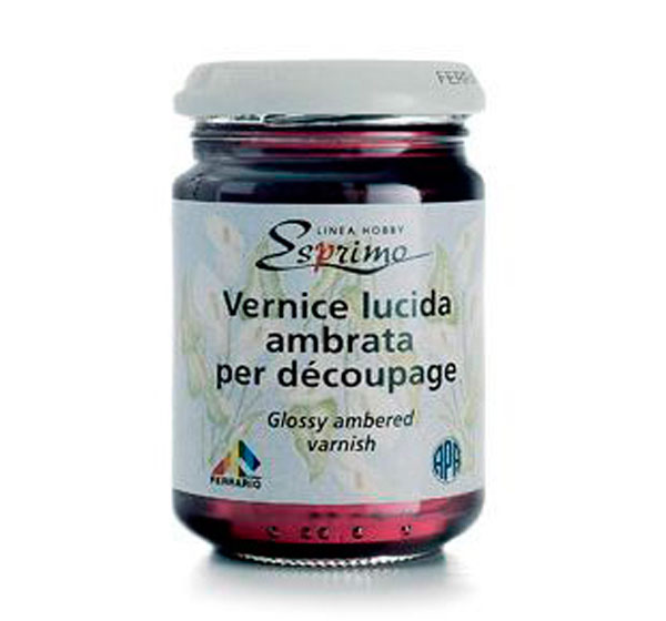 Лак покрывной янтарный Ferrario 