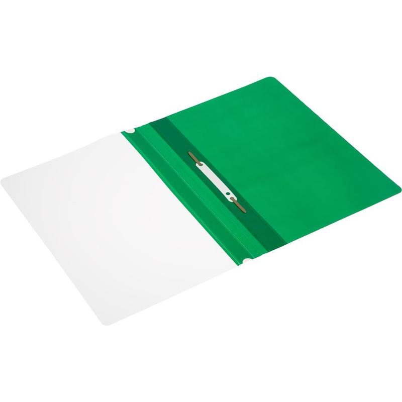 Папка-скоросшиватель Attache Economy А4 зеленый папка регистратор а4 50 мм pp lamark полипропилен металлическая окантовка карман на корешок собранная фиолетовая