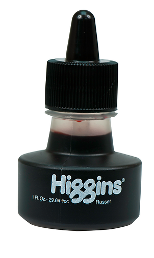Чернила Higgins Dye-based 29,6 мл, цвет рыжий