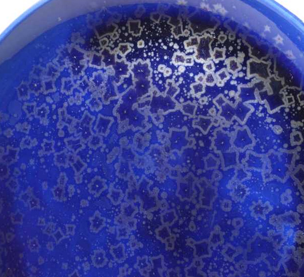 Глазурь майоликовая 1 кг. цв. синий кристаллический S-0122-32