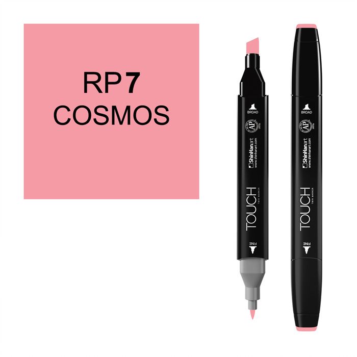 Маркер спиртовой Touch Twin цв. RP7 космос розовый космос раскраски по символам