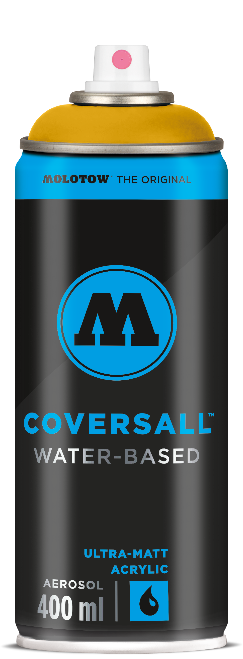 Аэрозольная краска Molotow  "Coversall WB " 400 мл, #262 mustard yellow