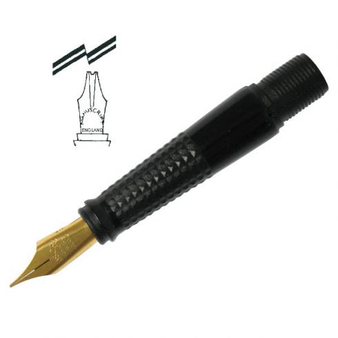 Пишущий узел для перьевой ручки Manuscript, Scroll 4 - 2,5 мм, блистер пишущий узел для перьевой ручки manuscript b 1 35 мм блистер