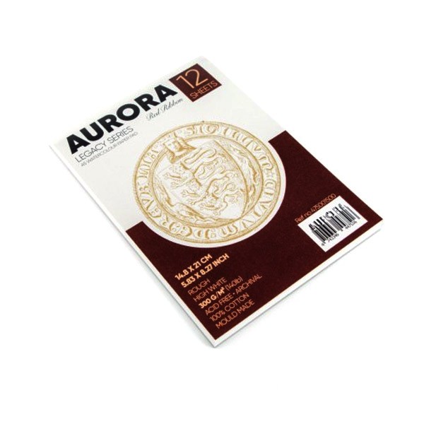 Альбом-склейка для акварели Aurora А5 12 л 300 г 100% хлопок таро гномов бизнес ответы на бизнес вопросы