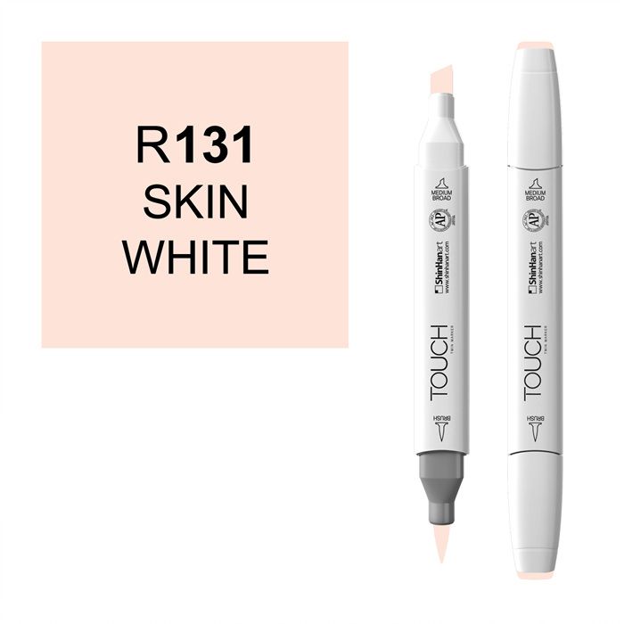 Маркер спиртовой BRUSH Touch Twin цв. R131 телесный белый
