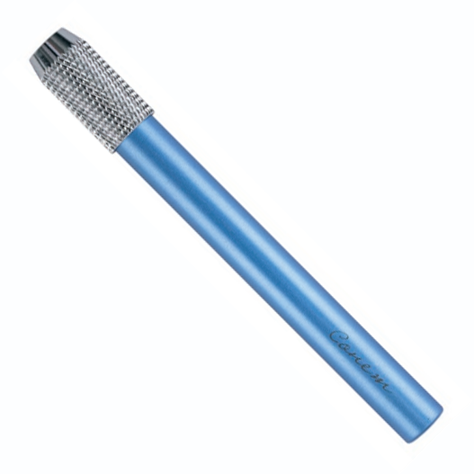 Удлинитель-держатель "Сонет" для карандаша, металл, голубой металлик