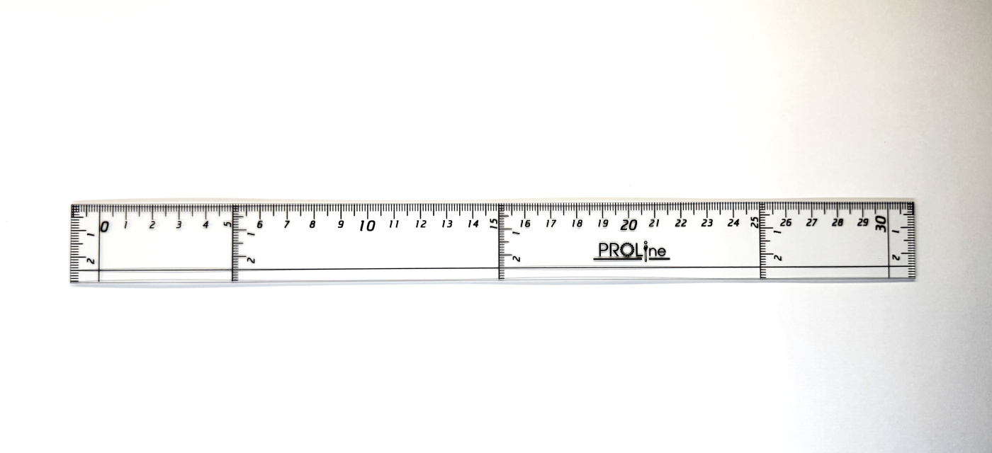 Линейка противоударная PROLine 30 см 422₽