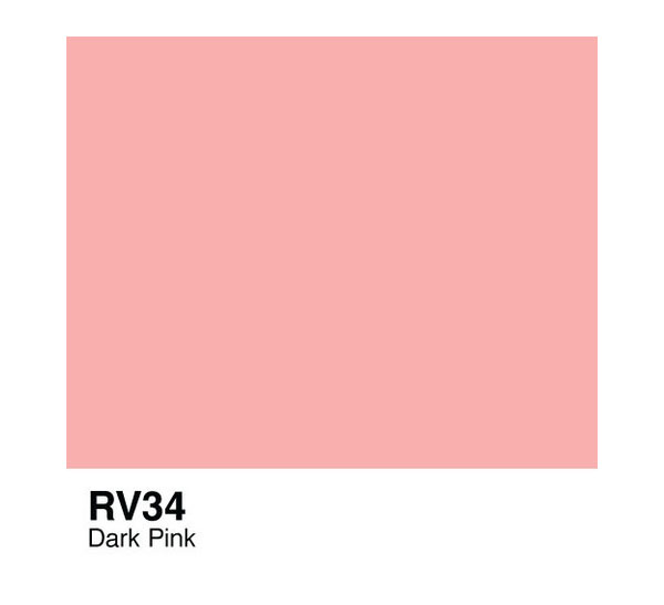 Чернила COPIC RV34 (розовый темный, dark pink) C-чRV34 - фото 1