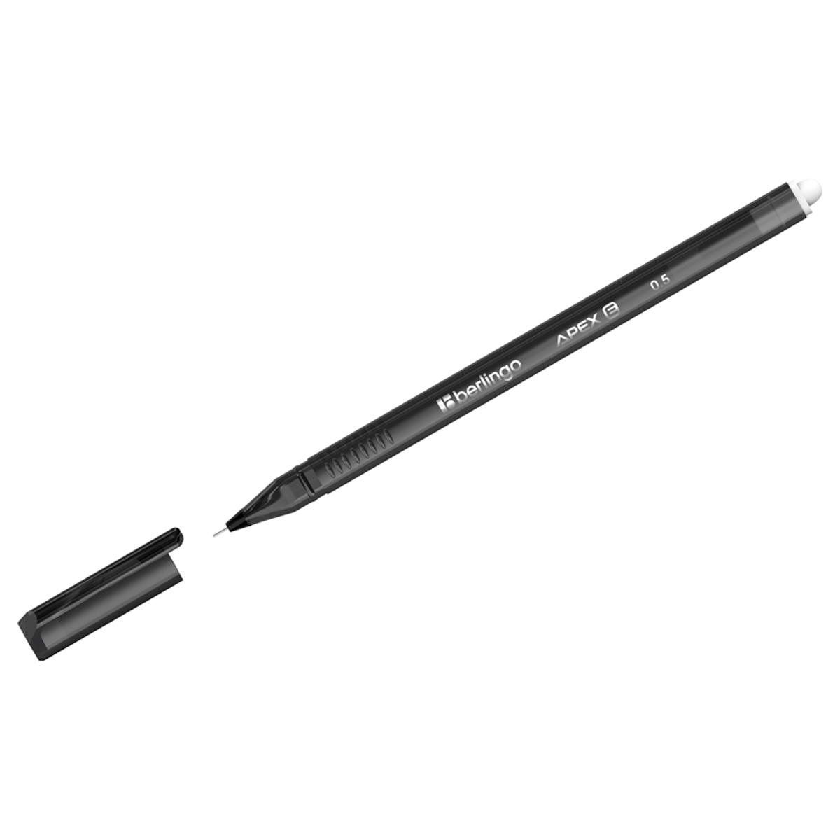 ручка гелевая berlingo apex pro черная 0 5 мм трехгранный корпус Ручка гелевая стираемая Berlingo 