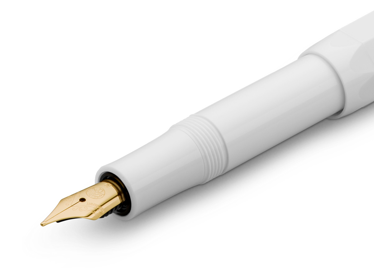 Ручка перьевая Kaweco CLASSIC Sport BB 1,3 мм, чернила синие, корпус белый KW10000413 - фото 5