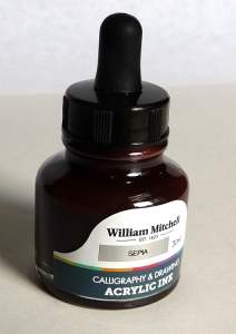Чернила акриловые William Mitchell 30 мл Сепия 658₽