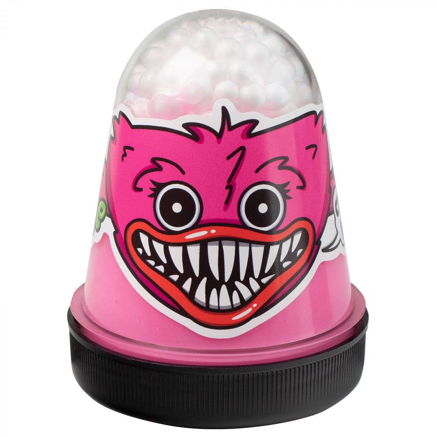 Игрушка для детей модели Slime розовый с шариками, 130 г