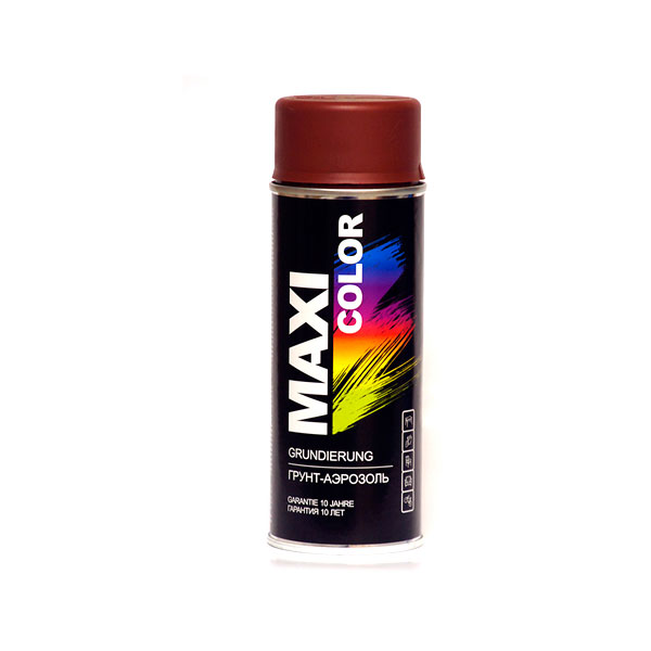 Грунт Maxi color 400 мл красный, в аэрозоли MNT-MX0003 - фото 2