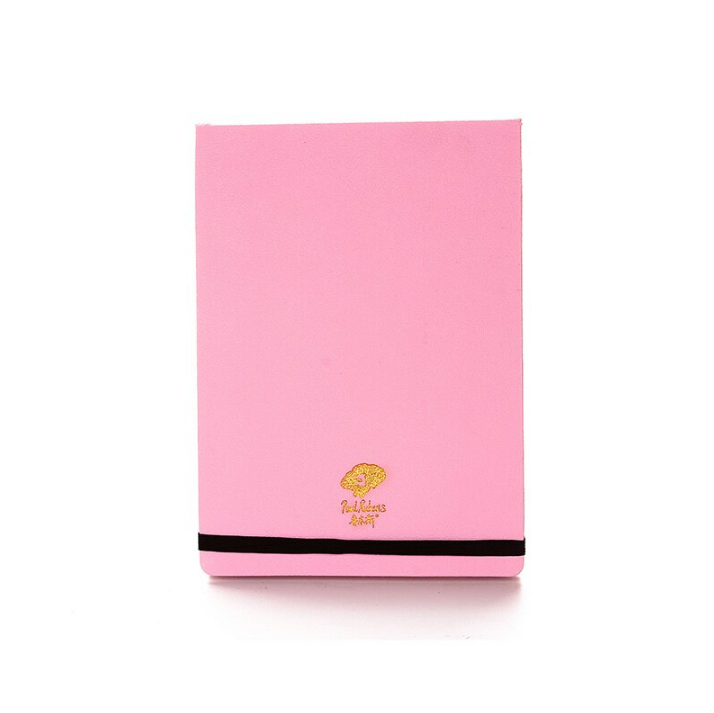 Скетчбук для акварели Paul Rubens 134х192 мм 20 л 300 г, мелкозернистая, розовый , резинкой
