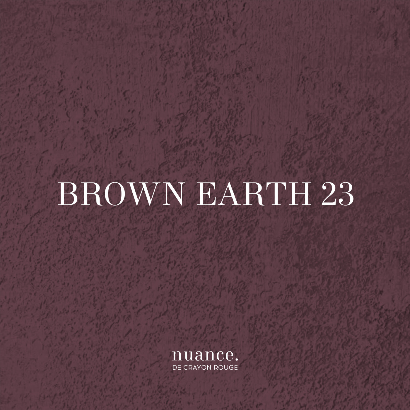 Пастель сухая ручного изготовления nuance., BROWN EARTH 23 (PR63:1, PB27, PY42, PBL7)