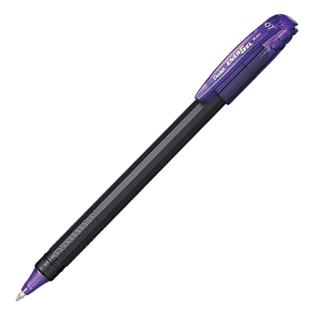 гелевая ручка автомат pentel energel 0 7 мм одноразовая фиолетовый стержень Ручка гелевая Pentel 