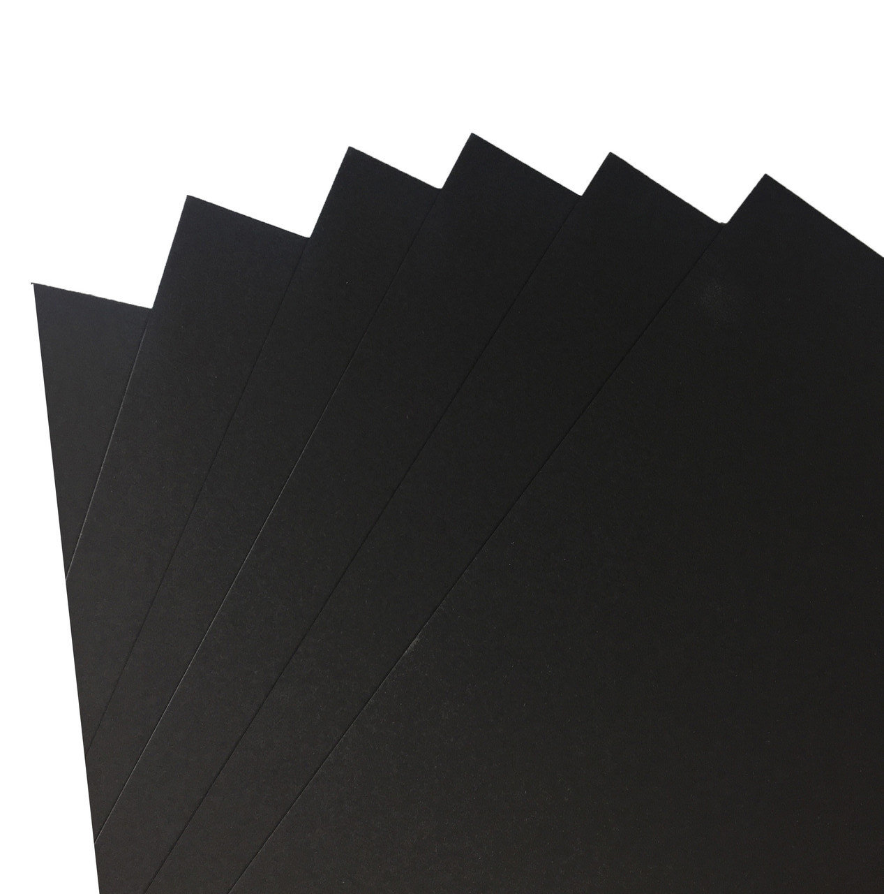 Бумага цветная Folia 50х70 см 300 г, черный бумага миллиметровая 20 листов а4