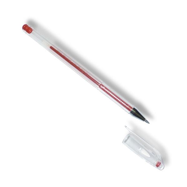 Ручка гелевая Crown Красная