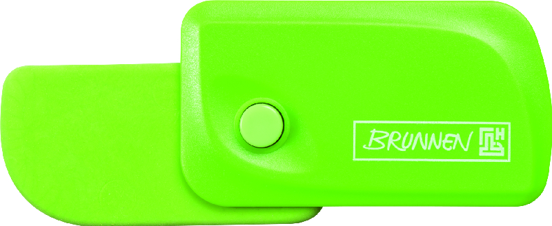Ластик Клик Brunnen 5,9х3,3x1,5 см, зеленый BRN-29967-52\BCD