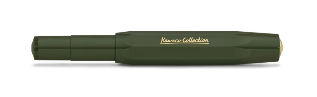 Ручка перьевая KAWECO Collection Dark Olive M 0,9 мм корпус темно-оливковый KW-10002302 - фото 2