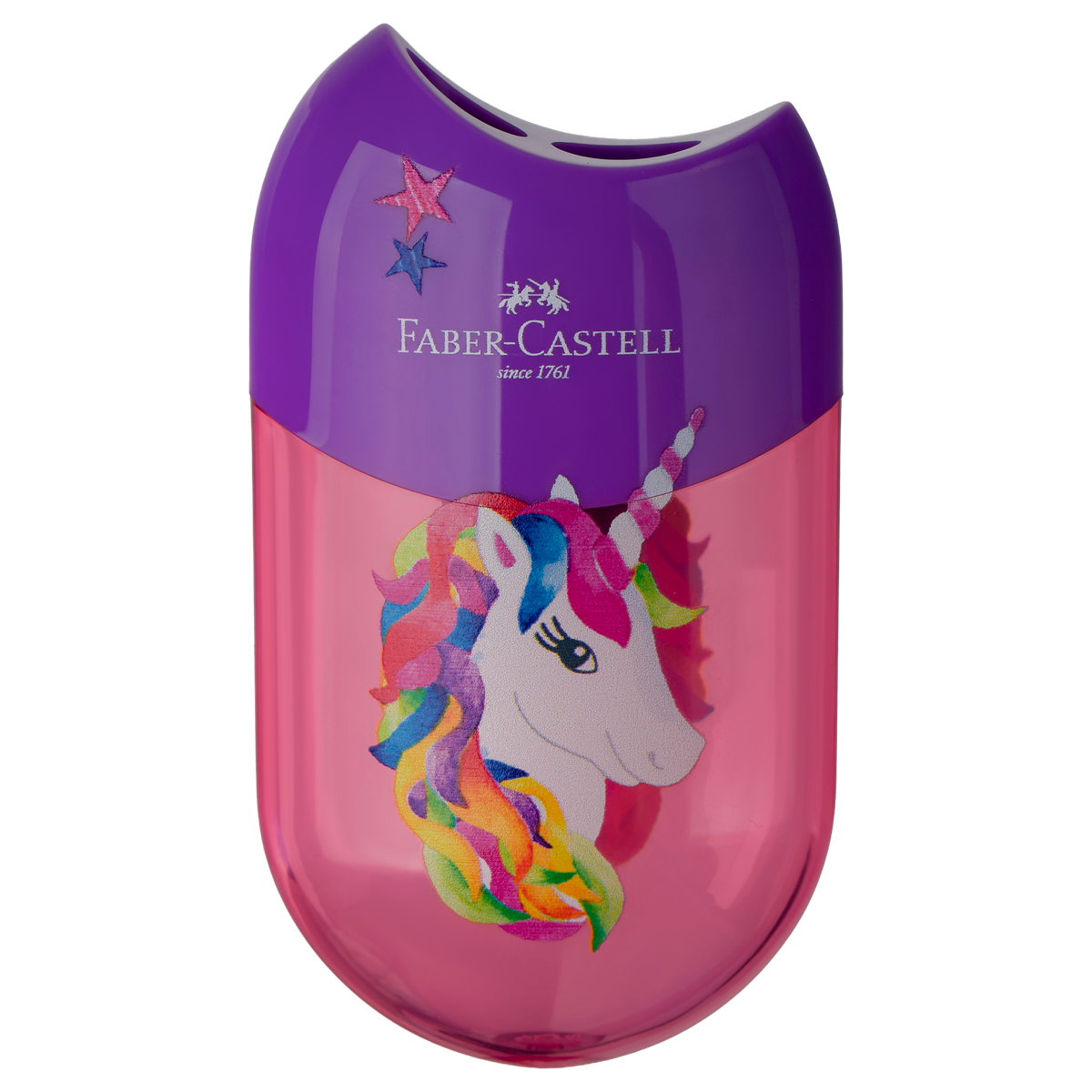 Точилка пластиковая Faber-Castell Unicorn 2 отверстия контейнер 457₽