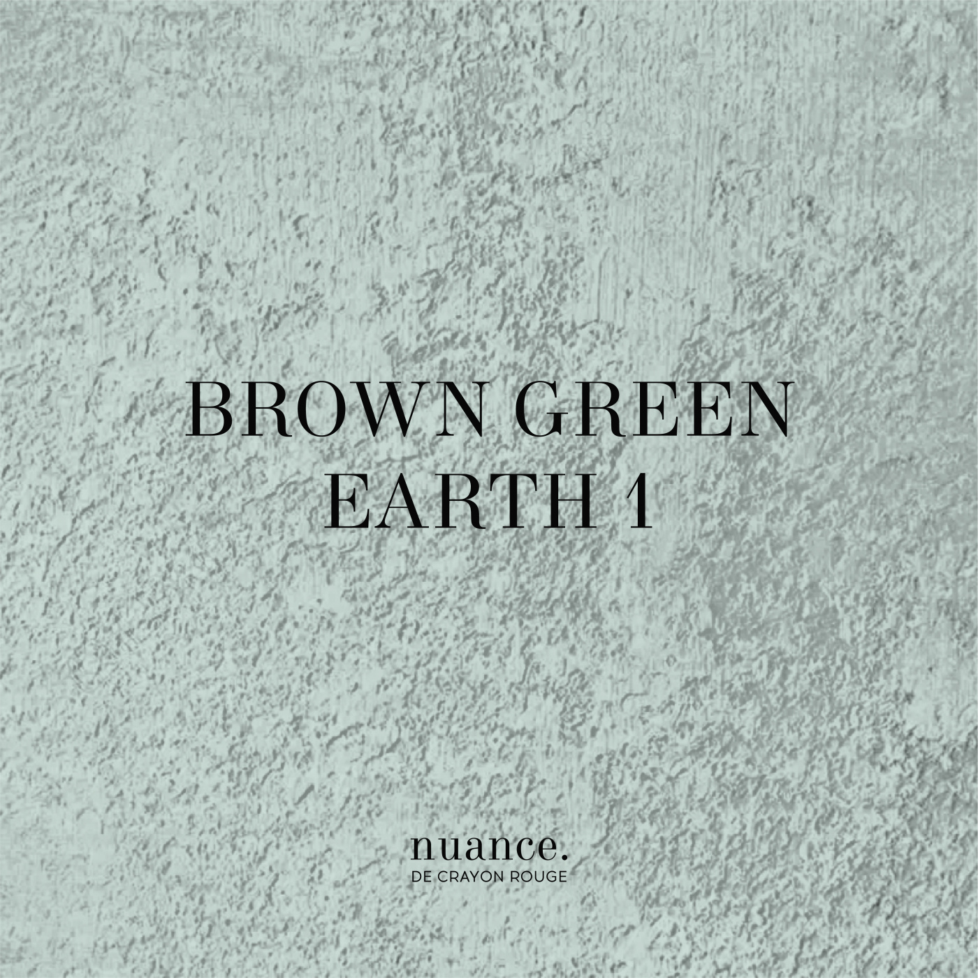 Пастель сухая ручного изготовления nuance., BROWN GREEN EARTH 1 (PB17, PY42, PW6)