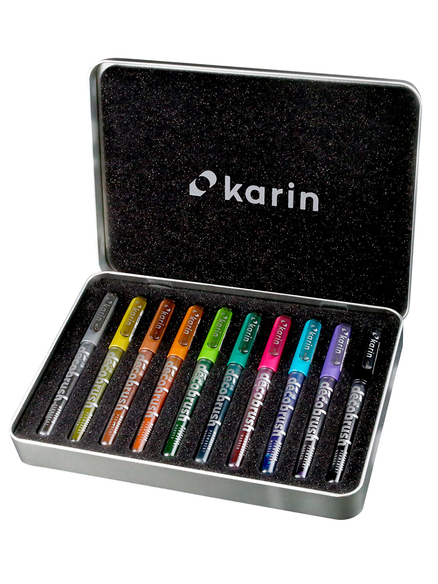 Набор маркер-кистей Karin 