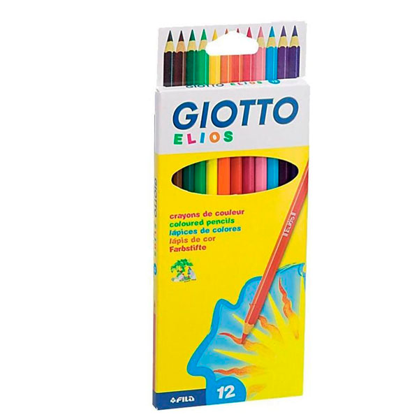 Набор карандашей цветных пластиковые Fila Giotto 
