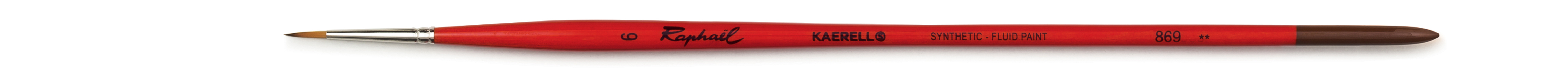 Кисть синтетика 6 круглая Sennelier quotKARELL quotS quot длинная ручка 725₽