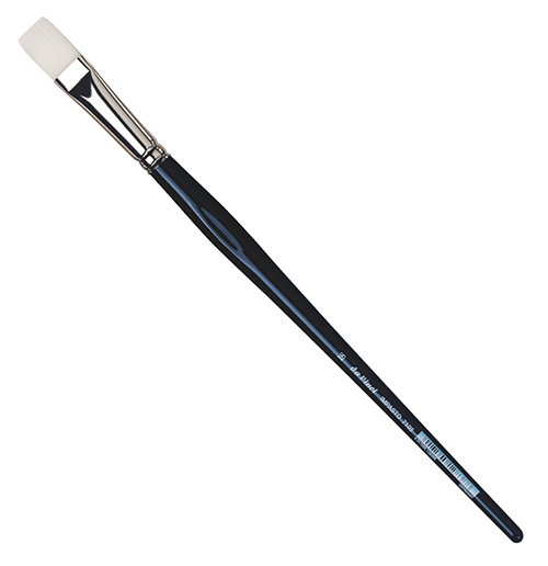 Кисть синтетика №20 плоская Da Vinci 7105 длинная ручка DV-7105-20 - фото 1