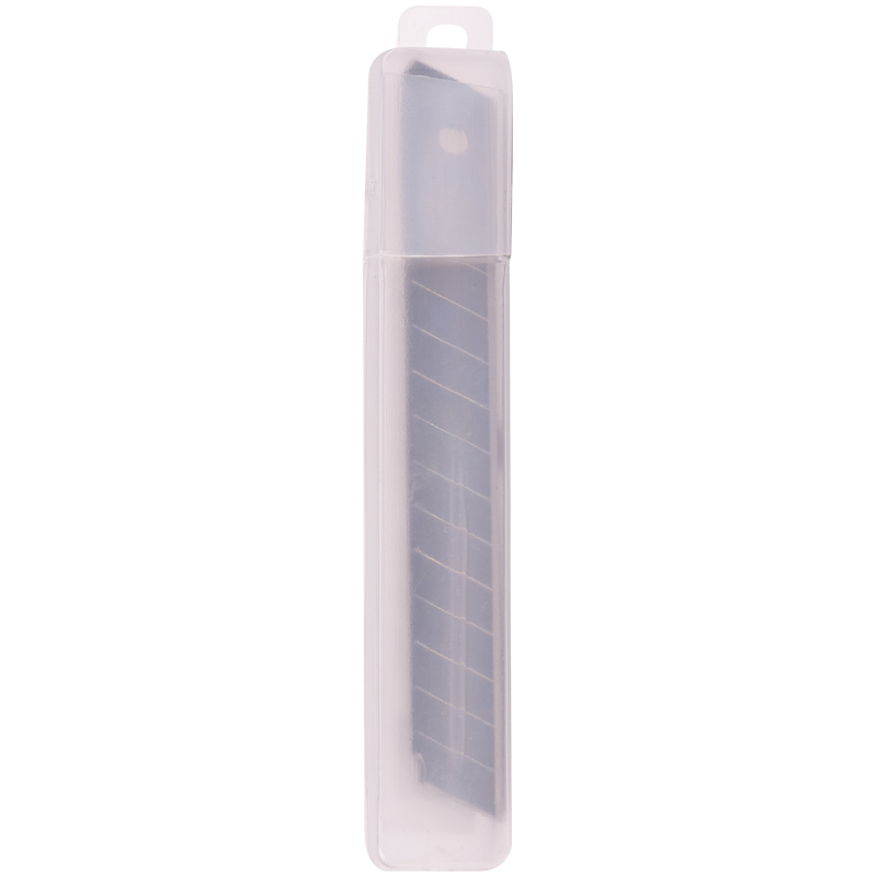 Лезвия для канцелярских ножей OfficeSpace 9 мм, 10 шт., в пластиковом пенале ArtS-BLCUT9_1367/ 178795