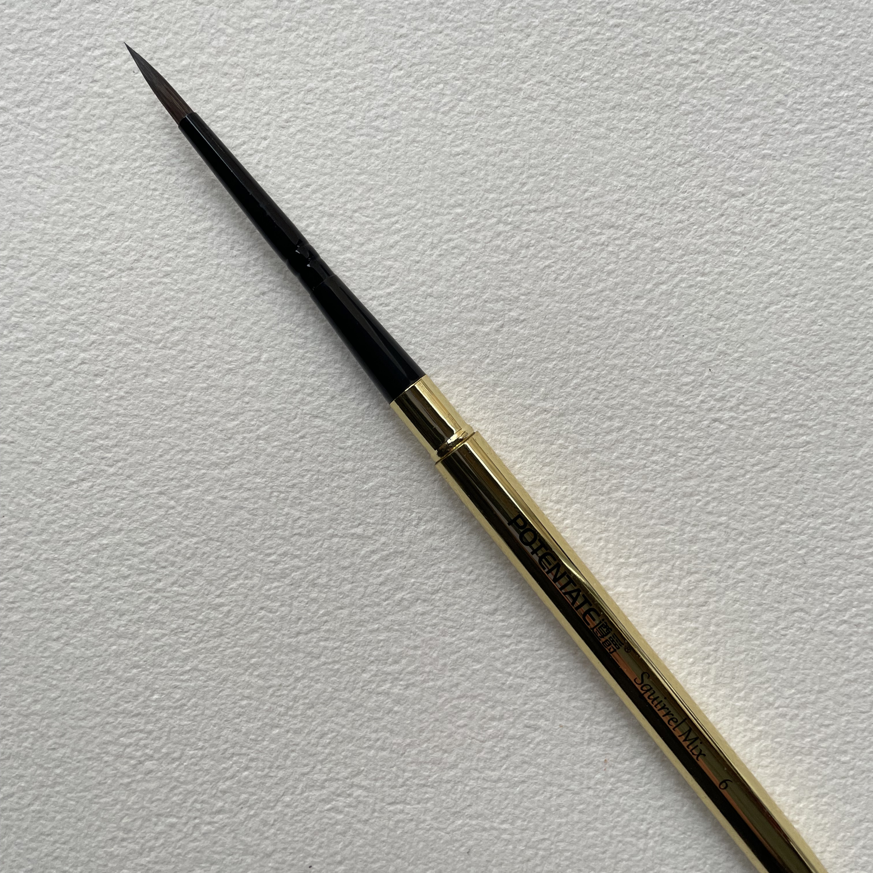 Кисть волос смешанный круглая 6 Potentate ручка съемная металлическая 694₽