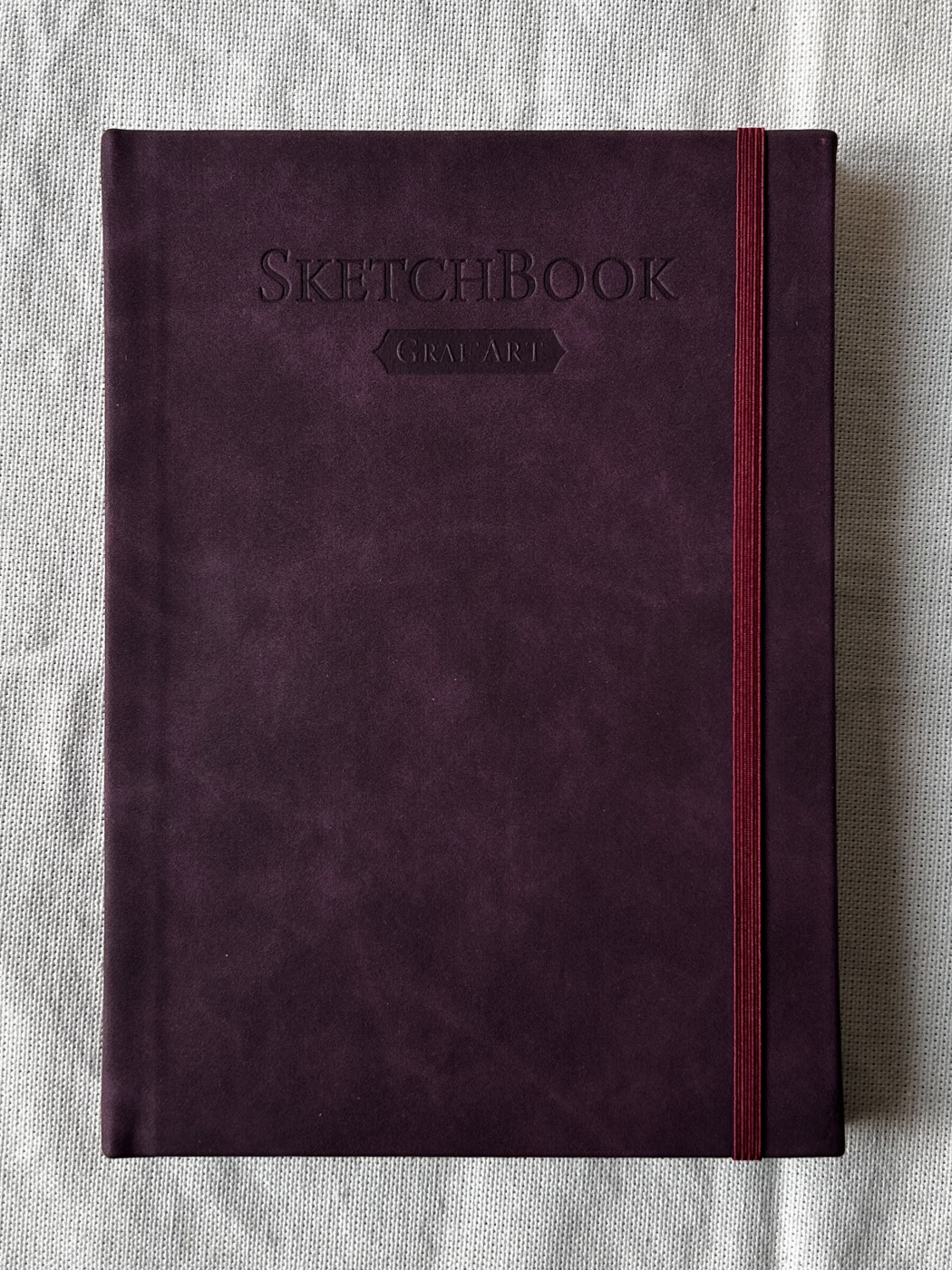 Скетчбук для графики Малевичъ GrafArt white А5 50 л 160 г бордовый 690₽