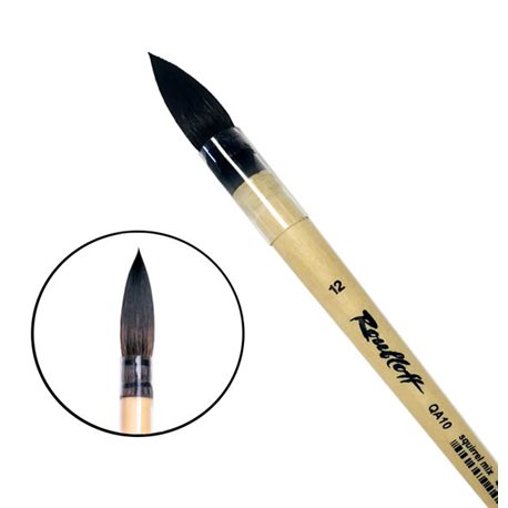 Кисть белка микс №12 круглая Roubloff 