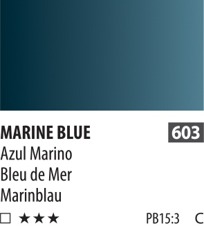 Акварель ShinHanart PWC extra fine 15 мл №603 Синий морской шар фольгированный 18 морской конёк синий