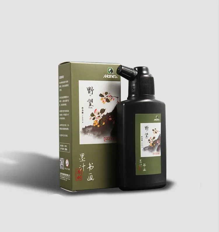 Китайская тушь для каллиграфии и живописи Maries жидкая 100 мл 1094₽