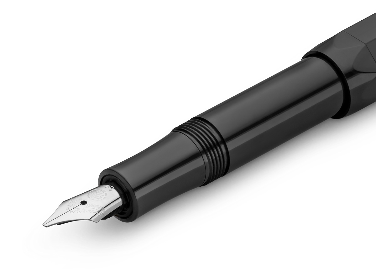 Ручка перьевая Kaweco CALLIGRAPHY 1,1 мм, чернила синие, корпус черный KW10000230 - фото 1