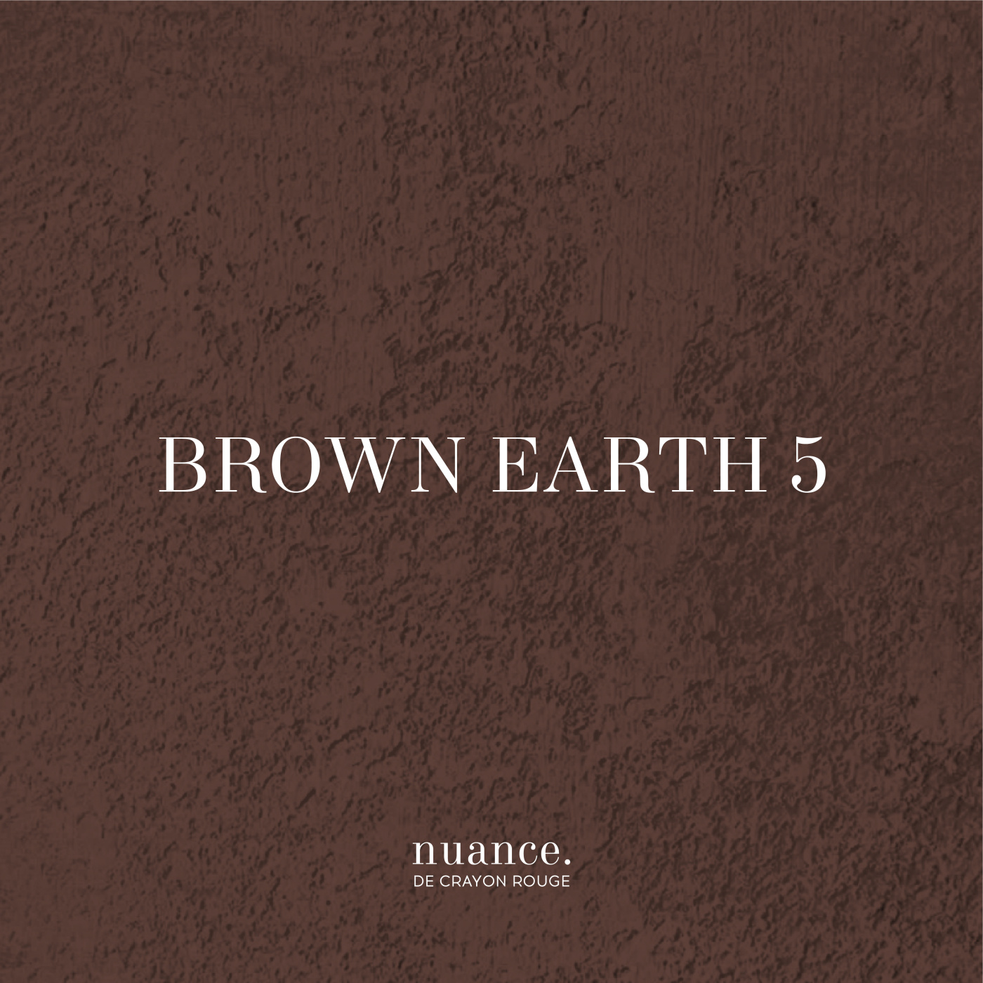 Пастель сухая ручного изготовления nuance., BROWN EARTH 5 (PBr6, PBL7)