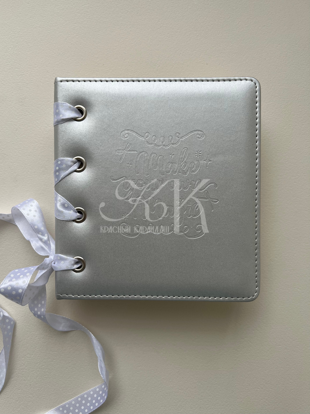 Альбом для фото и выкрасок Languo 16х145х45 см серебро 1194₽