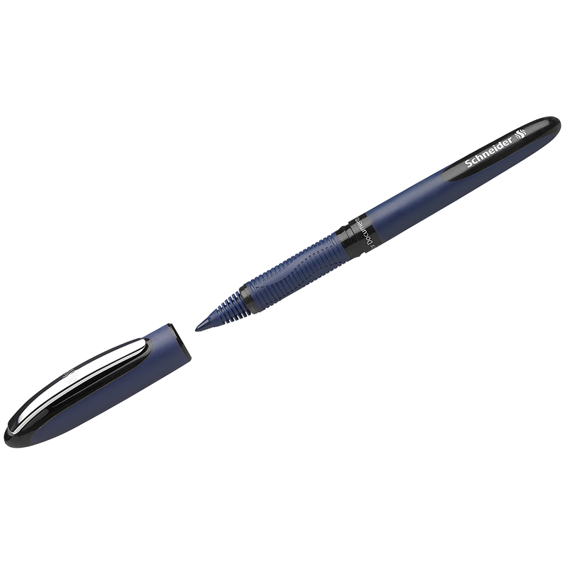 ручка роллер schneider one hybrid n 0 7 мм черная одноразовая игольчатый пишущий узел Ручка-роллер Schneider 