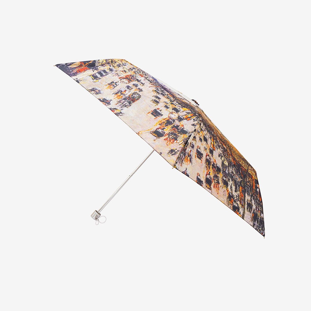 зонт для женщин механический трость 8 спиц 60 см полиэстер желтый y822 054 Зонт складной мини Писсаро 