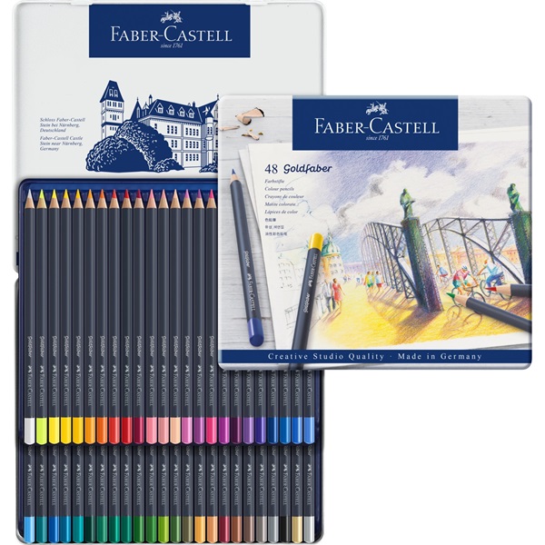 доска чертежная faber castell а4 в картонной коробке Набор карандашей цветных Faber-castell 