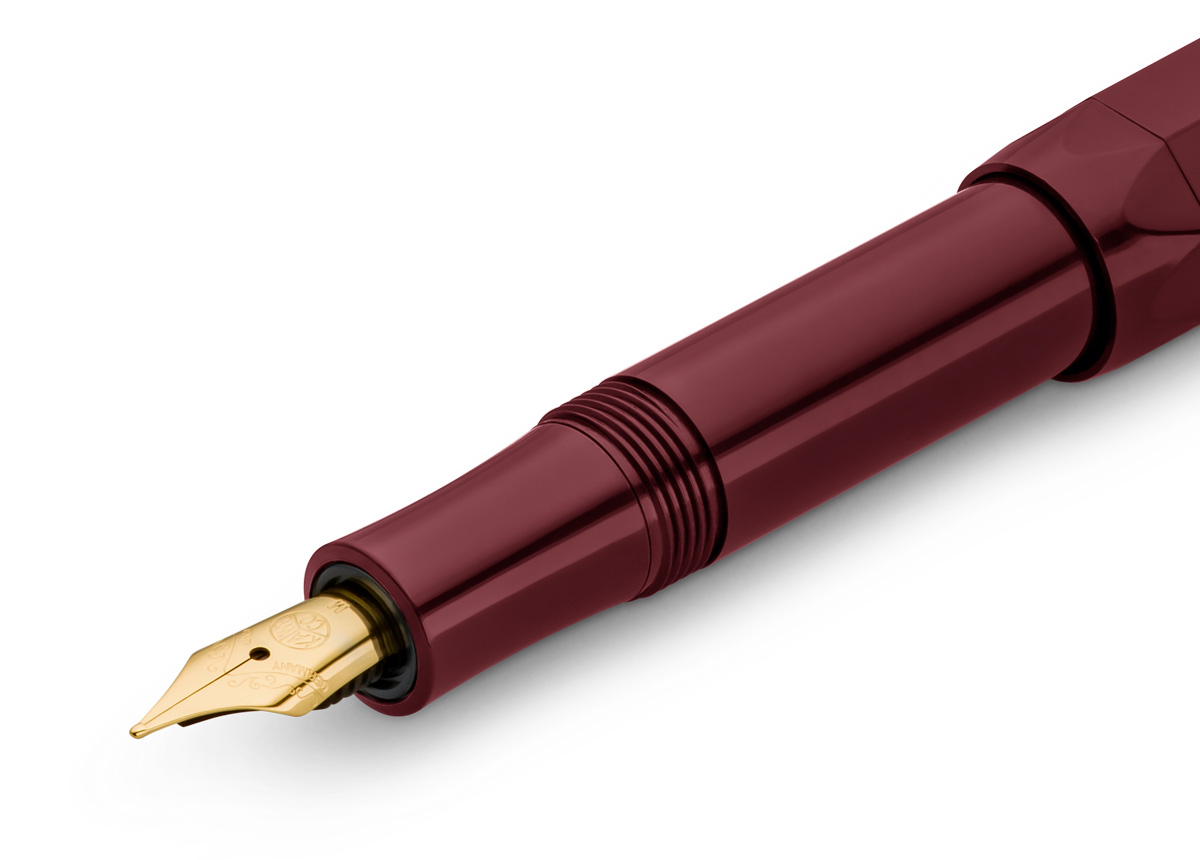 Ручка перьевая Kaweco CLASSIC Sport F 0,7 мм, корпус бордовый KW10000483 - фото 4