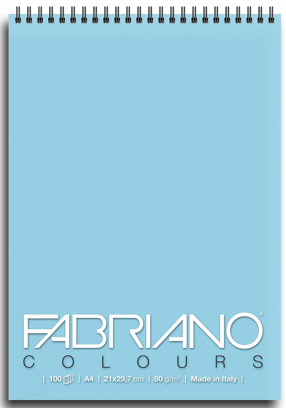 альбом для графики на спирали fabriano writing colors 21х29 7 см 100 л 80 г розовый Альбом для графики на спирали Fabriano 