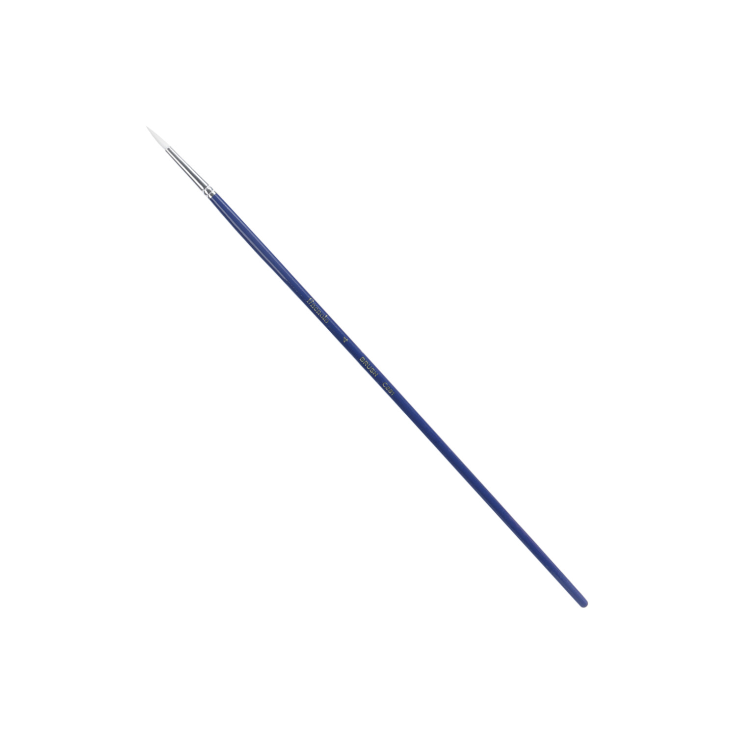 Кисть синтетика жесткая №4 круглая Finenolo