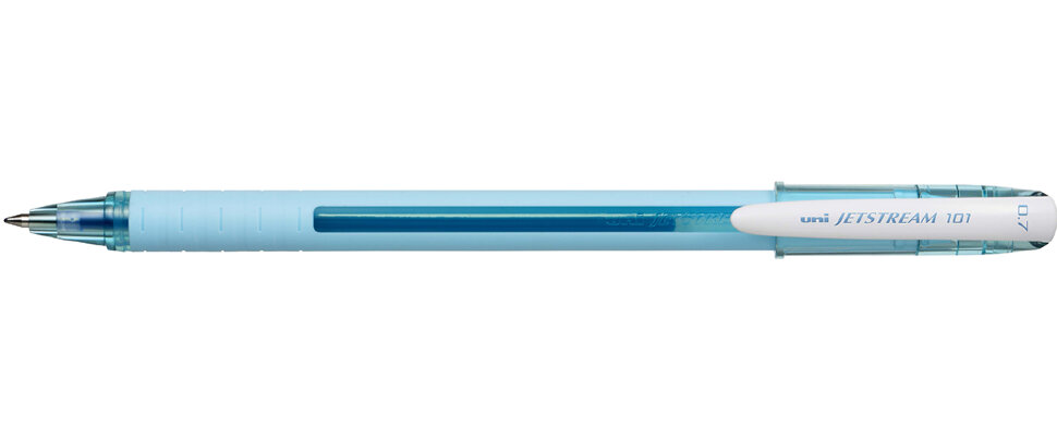 ручка шариковая uni jetstream sxn 101 07fl 0 7 мм синяя корпуса голубой Ручка шариковая UNI Jetstream 