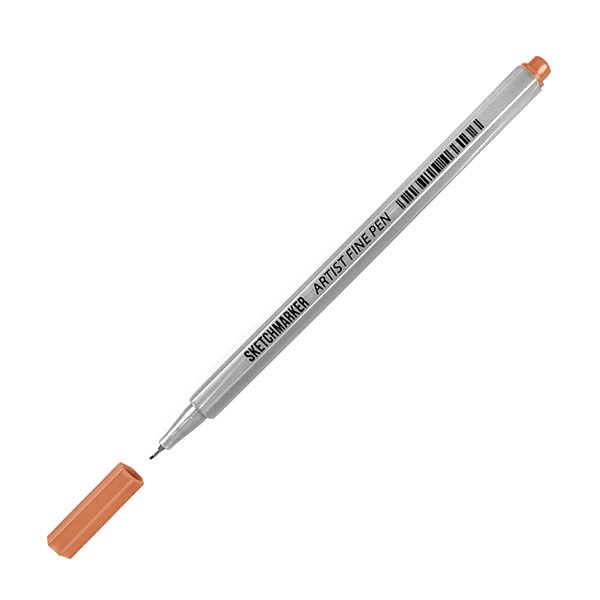 Ручка капиллярная SKETCHMARKER Artist fine pen цв. Красный кирпичный