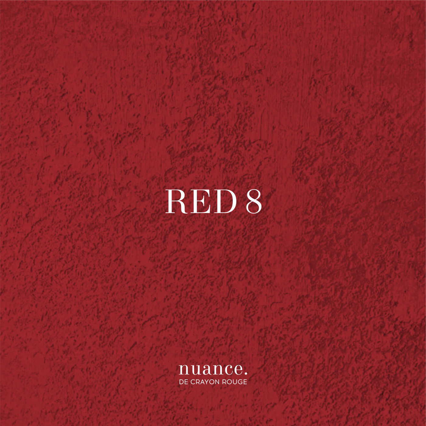 Пастель сухая ручного изготовления nuance., RED 8 (PR146, PY1)